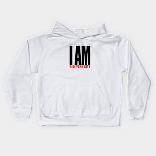 I am New york City Kids Hoodie